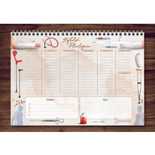 Express Planner A4 Haftalık Planlayıcı Medical 2