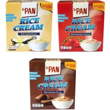 Dr. Pan Dr Pan 3'Lü Rice Cream Set Çikolata Vanilya Çilek 400 Gr 3 Adet