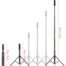 55 Inç Bt Selfie Standı Uzaktan Kumandalı Taşınabilir Telefon Tripod Desteği (Yurt Dışından)