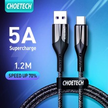 Choetech USB To Type-C 1.2m Hızlı Şarj ve Data Kablosu AC0013