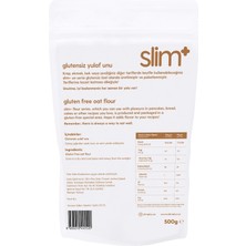 Slimplus 3 Paket 500g Glutensiz Yulaf Unu