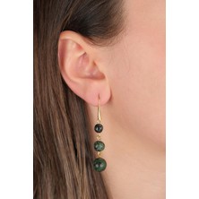 Accessory Empire Rubyziosite Doğaltaş Kombin Küpe