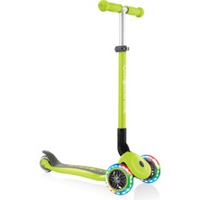 Globber Primo Katlanabilir Işıklı 3 Tekerlekli Scooter - Yeşil