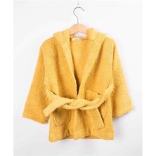 Cigit Çocuk Bornoz Hardal Sarı