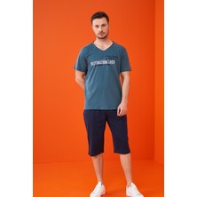 Pjs Erkek Şort Takım 23313 - Yeşil