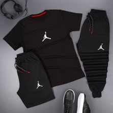Trendypassion 3'lü Unisex Spor Eşofman Takımı Kombini