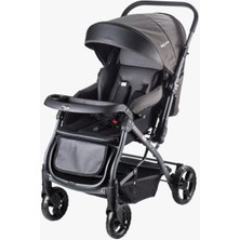 Baby Care 65 Capron Çift Yönlü Bebek Arabası Siyah