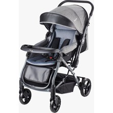 Baby Care 65 Capron Çift Yönlü Bebek Arabası Gri