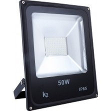 Kendal KLF173 50W Slim Döküm Smd LED Projektör Yeşil