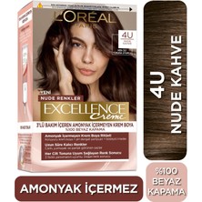 L’oréal Paris Excellence Creme Nude Renkler Saç Boyası – 4u Nude Kahve