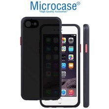 Microcase iPhone Se (2022) London Serisi Darbeye Dayanıklı Kılıf - Buzlu Siyah