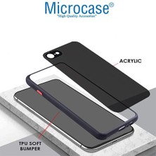 Microcase iPhone Se (2022) London Serisi Darbeye Dayanıklı Kılıf - Buzlu Siyah