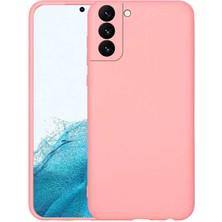 CoverZone Galaxy S22 Plus ile Uyumlu Kılıf Mara Silky Termoplastik Kılıf Pembe Açık