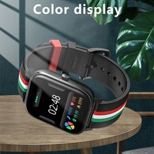 Xhang Bluetooth Çağrı Cevap Akıllı Saatler (Siyah) (Yurt Dışından)
