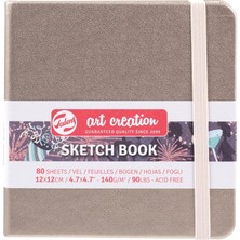 Talens Art Creation Sketchbook Pink Champagne 12X12CM 140GR 80 Yaprak