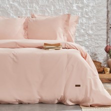 Yataş Plain Çift Kişilik Ranforce Yıkamalı Nevresim Takımı - Blush
