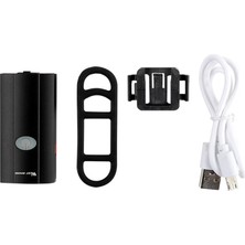 West Biking 2 In 1 Bisiklet Işığı USB Şarj Edilebilir (Yurt Dışından)