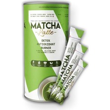 Matcha Latte Kahve ve Hindistan Cevizi Aromalı Matcha Çayı, 20x7GR 1 Kutu