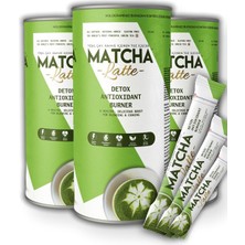 Matcha Latte Kahve ve Hindistan Cevizi Aromalı Matcha Çayı, 20 x 7 gr 3 Kutu