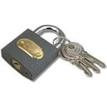 Tudor Asma Kilit Gri 63 mm