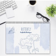 Express Planner A4 Haftalık Planlayıcı Butterfly