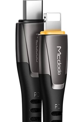 Mcdodo 36W 3A Hızlı Type C To Lightning Şarj ve Data Kablosu 1.8 mt CA-7651
