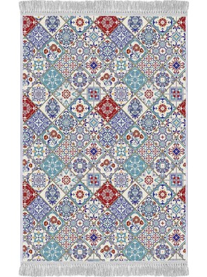 Homefesto Şönil Dokuma Kilim Dekoratif Özel Tasarım Dokuma Taban Yıkanabilir Kilim