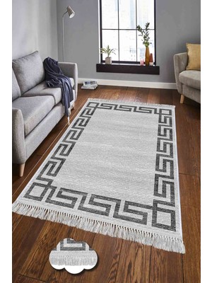 Homefesto Şönil Dokuma Kilim Dekoratif Özel Tasarım Dokuma Taban Yıkanabilir Kilim