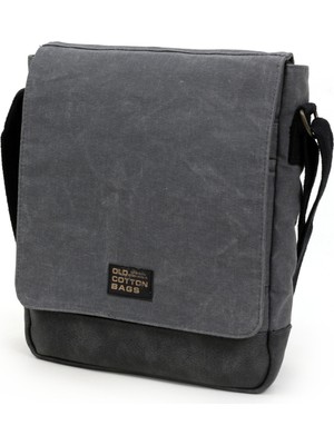 Old Cotton 7112 Suya Dayanıklı Okul Baguette Tablet Çapraz Askılı Omuz Postacı Çantası