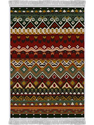 Homefesto Şönil Dokuma Kilim Dekoratif Özel Tasarım Dokuma Taban Yıkanabilir Kilim