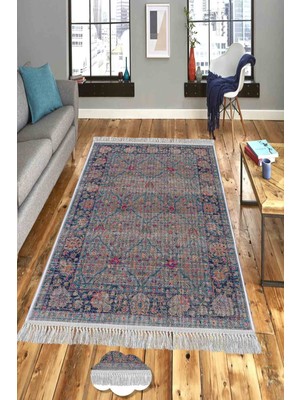 Homefesto Şönil Dokuma Kilim Dekoratif Özel Tasarım Dokuma Taban Yıkanabilir Kilim