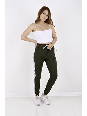 Quits Kids 2 Iplik Yanları 3 Şeritli Bayan Eşofman ALTI-2220