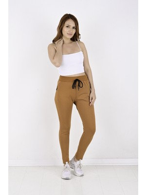 Quits Kids 2 Iplik Paça Reşme Düz Bayan Eşofman ALTI-2215