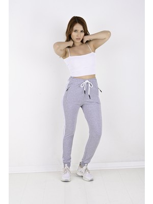 Quits Kids 2 Iplik Yanları 3 Şeritli Bayan Eşofman ALTI-2220