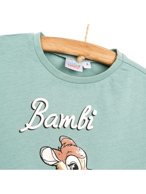 Bimbo Maceraya Devam Bambi Kız Bebek Lisanslı Tshirt