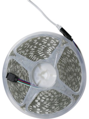 Dora Led  Rgb Şerit Led  Ve Kumandalı  (5050 1m/60 Ledli 3 Çipli ) 5 Metre-Dokunmatik Kumanda (Rf)