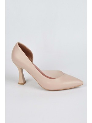 New Angel 653 Kadın Şeffaf Detaylı Klasik Stiletto