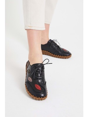 Venüs Kadın Hakiki Deri Ortopedik Casual Ayakkabı 2010709Y