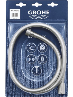 Grohe Relaxa Sılverflex El Duşu Hortumu 1500 mm