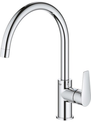 Grohe Bauedge Tek Kumandalı Eviye Bataryası