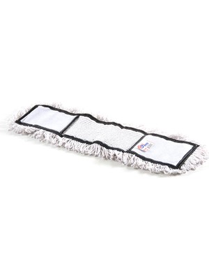 Ekol Nemli Palet Yedek Mop Paspas 80 cm Pamuklu Beyaz