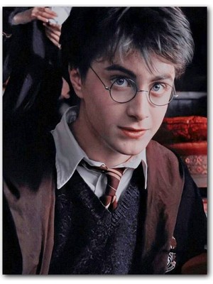 Cakatablo Ahşap Tablo Harry Potter (25X35 cm Boyut)