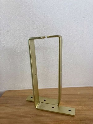 2 Li Raf Ayağı 50 cm Derinliğinde Raflara Uygun Raf Ayağı - Gold