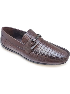 Marcomen Kahverengi Iç Dış Deri Erkek Loafer Ayakkabı - 276710