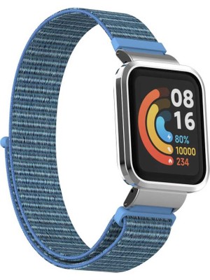 MobaxAksesuar Xiaomi Redmi / Mi Watch Lite 1 Kordon Kasalı Hasır Kordon