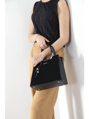 Silver Polo Silver  Polo Kadın El Çantası Siyah - Siyah NV969