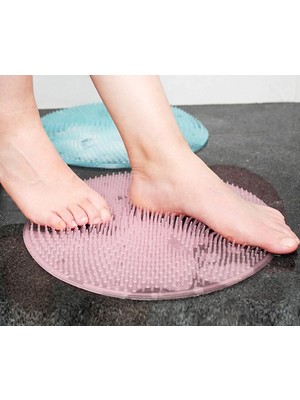 Vantuzlu Banyo Fırçası ve Masaj Pedi