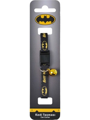 Batman Boyun Tasması 1 cm Siyah