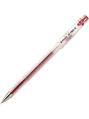Pilot G-Tec-C 0.25 mm Roller Kalem Kırmızı BL-GC25-R