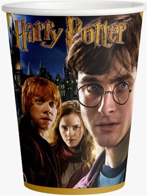 Harry Potter Parti Süsleri 24 Kişilik  Afişli Masa Etekli Harry Potter Doğum Günü Seti